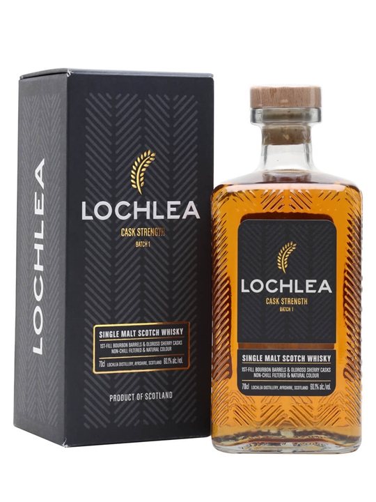 Lochlea Cask Strength / Batch 1 / 4 Year Old Lowland Whisky