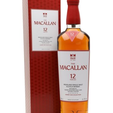 Macallan 12 Year Old Sherry Oak Speyside Single Malt Scotch Whisky