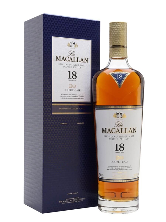 Macallan 18 Year Old / Double Cask / 2023 Release Speyside Whisky