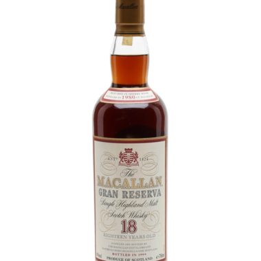 Macallan 1980 / 18 Year Old / Gran Reserva / Bot.1999 Speyside Whisky