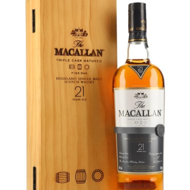 Macallan 21 Year Old / Fine Oak Speyside Single Malt Scotch Whisky