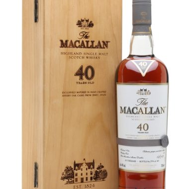 Macallan 40 Year Old / Sherry Oak / 2017 Release Speyside Whisky
