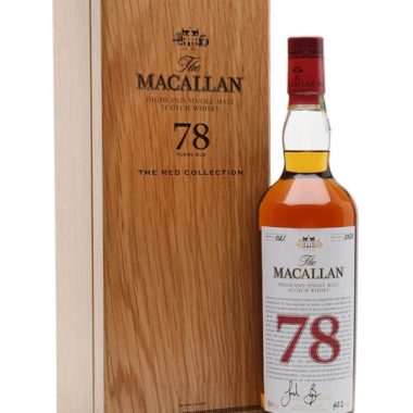 Macallan 78 Year Old / The Red Collection / 2020 Release Speyside Whisky