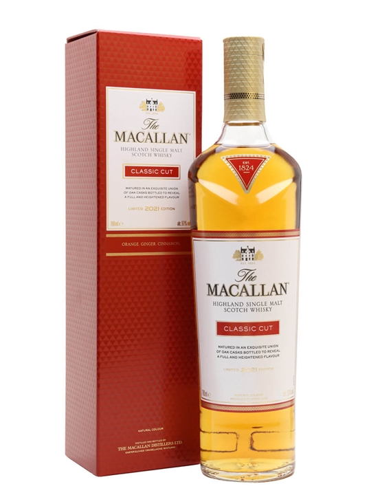 Macallan Classic Cut 2021 Release Speyside Single Malt Scotch Whisky
