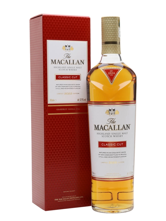 Macallan Classic Cut 2022 Release Speyside Single Malt Scotch Whisky