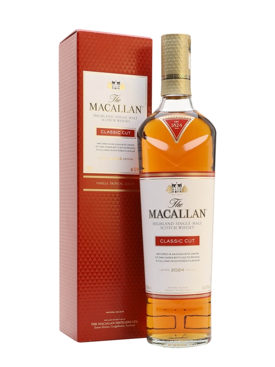 Macallan Classic Cut 2024 Release Speyside Single Malt Scotch Whisky