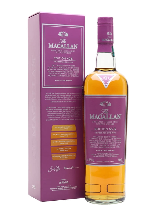 Macallan Edition No.5 Speyside Single Malt Scotch Whisky