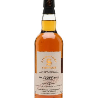 Macduff 2011 / 13 Year Old / 100 Proof Edition #55 / Signatory Highland Whisky