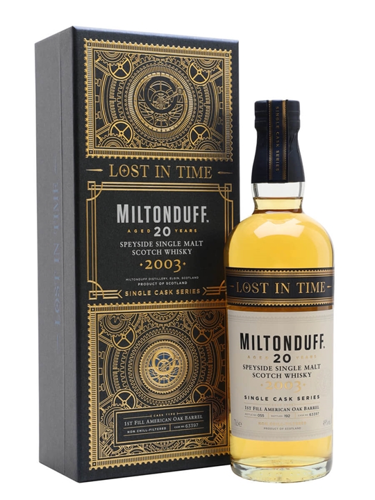 Miltonduff 2003 / 20 Year Old / Cask 63397 / Lost In Time Series Speyside Whisky