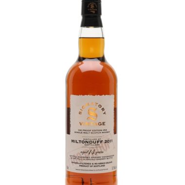 Miltonduff 2011 / 14 Year Old / 100 Proof Edition 54 / Signatory Speyside Whisky
