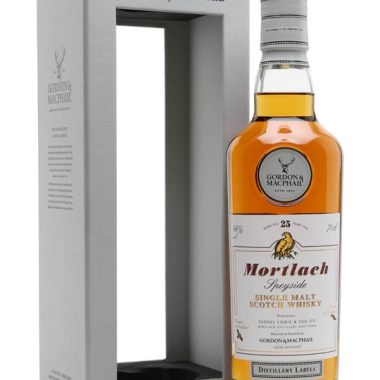 Mortlach 25 Year Old / G&M Distillery Labels Speyside Whisky