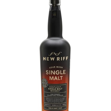 New Riff Kentucky Sour Mash Single Malt Kentucky Single Malt Whiskey