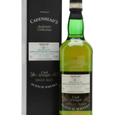 North Port (Brechin) 1976 / 21 Year Old / Cadenhead Highland Whisky