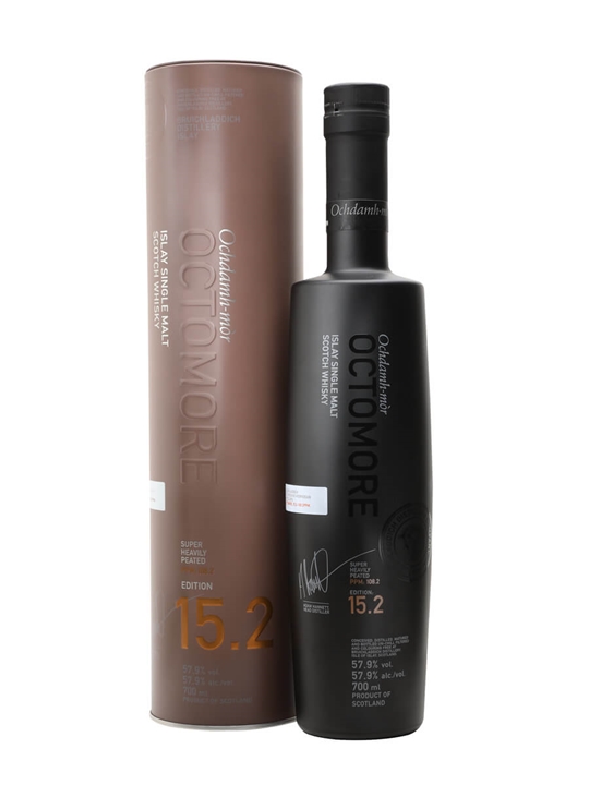 Octomore Edition 15.2 / 5 Year Old / Scottish Barley / Cognac and Wine Casks Islay Whisky