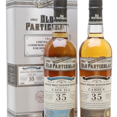 Old Particular 70th Ann. Set (Caol ila 35 Year Old & Cambus 35 Year Old)