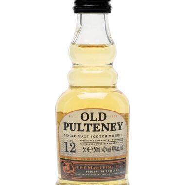 Old Pulteney 12 Year Old Miniature Highland Single Malt Scotch Whisky