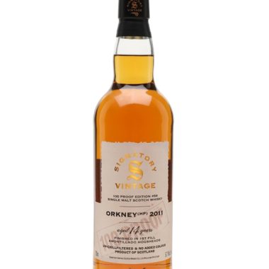 Orkney (HP) 2011 / 14 Year Old / 100 Proof Edition #58 / Signatory Island Whisky
