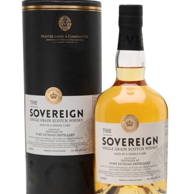 Port Dundas 1990 / 35 Year Old / Sovereign Single Grain Scotch Whisky