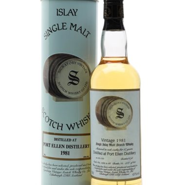Port Ellen 1981 / 17 Year Old / Cask #1385/88 / Signatory Islay Whisky