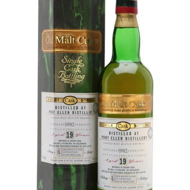 Port Ellen 1982 / 19 Year Old / Sherry Cask / Old Malt Cask Islay Whisky