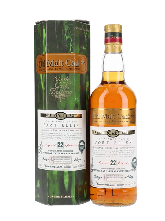 Port Ellen 1982 / 22 Year Old / Old Malt Cask / Plowed Society Islay Whisky