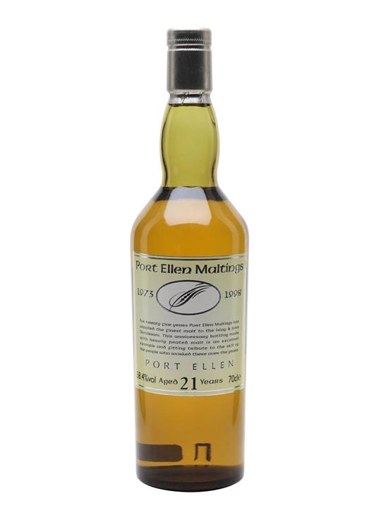 Port Ellen 21 Year Old / 25th Anniversary Maltings Islay Whisky