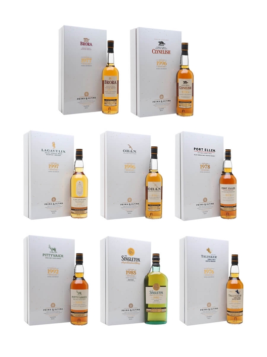 Prima and Ultima Fourth Release / 8-bottle Set Single Whisky