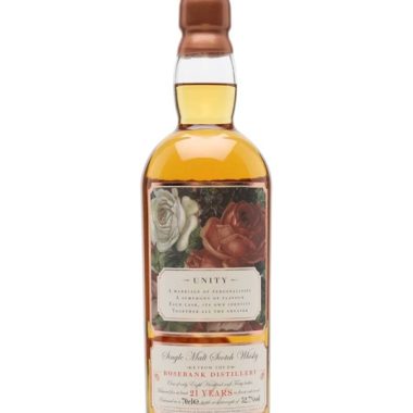 Rosebank 21 Year Old Unity Lowland Single Malt Scotch Whisky