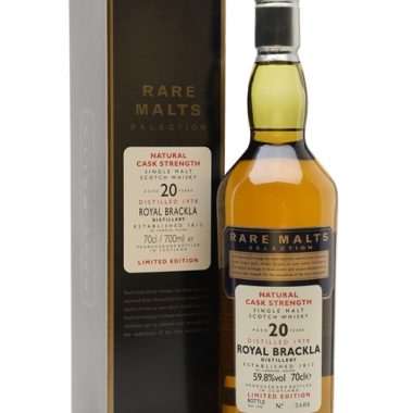 Royal Brackla 1978 / 20 Year Old / Rare Malts Highland Whisky