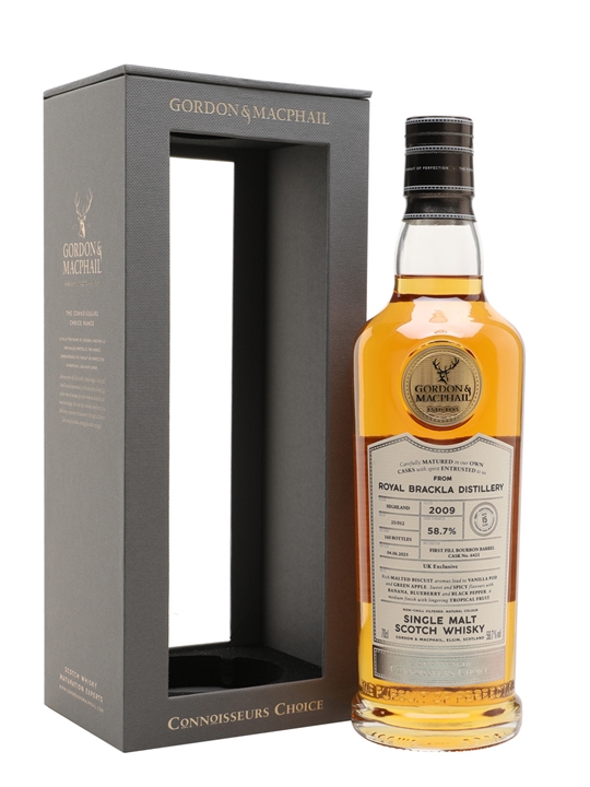 Royal Brackla 2009 / 15 Year Old / Cask 6421 / Connoisseurs Choice UK Exclusive Highland Whisky