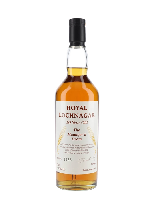 Royal Lochnagar 10 Year Old / Bot.2006 / Manager's Dram Highland Whisky