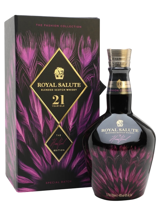 Royal Salute 21 Year Old Harris Reed Edition / Pink Flagon Blended Whisky