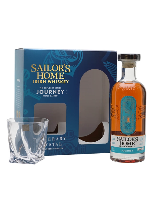 Sailor's Home The Journey / Glass Set Blended Irish Whiskey