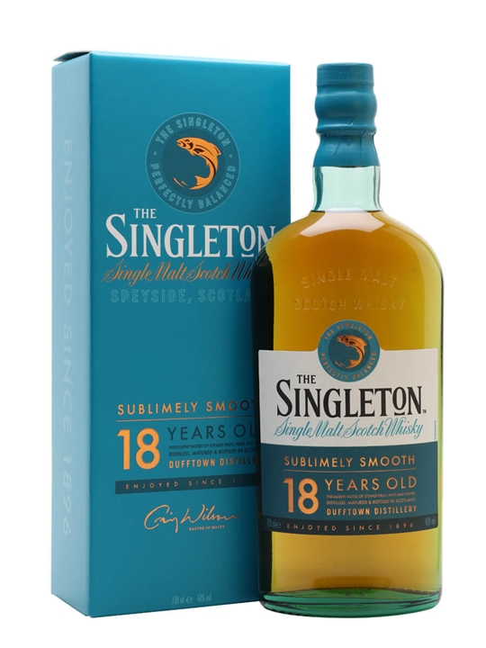 Singleton of Dufftown 18 Year Old Speyside Single Malt Scotch Whisky