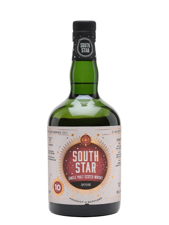 South Star Speyside Single Malt 2011 / 10 Year Old Speyside Whisky