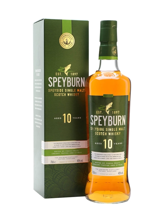 Speyburn 10 Year Old Speyside Single Malt Scotch Whisky
