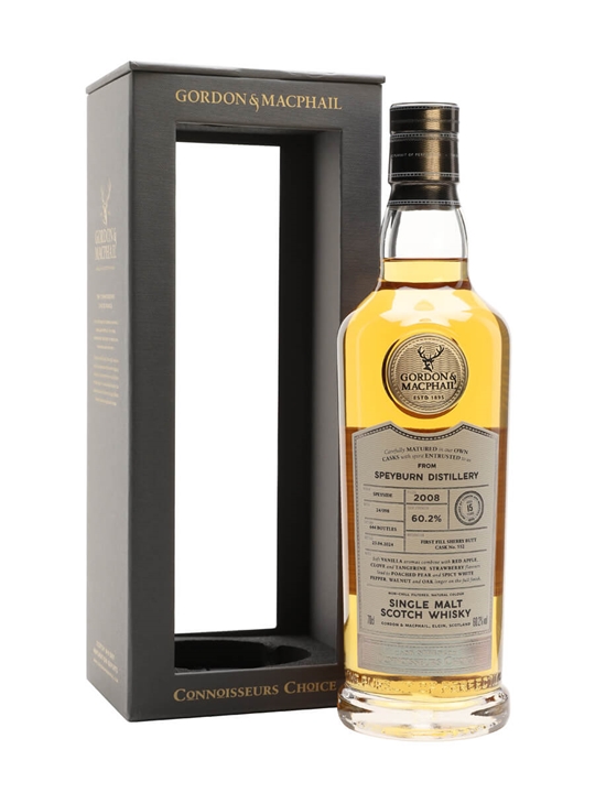 Speyburn 2008 / 15 Year Old / Sherry Cask #552 / Connoisseurs Choice Speyside Whisky