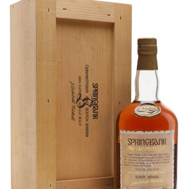 Springbank 10 Year Old / Dumpy Bottle / Bot.1980s Campbeltown Whisky