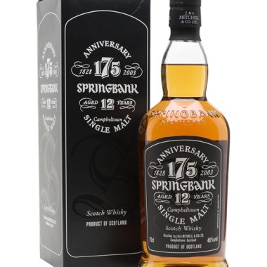 Springbank 175th Anniversary / 12 Year Old Campbeltown Whisky