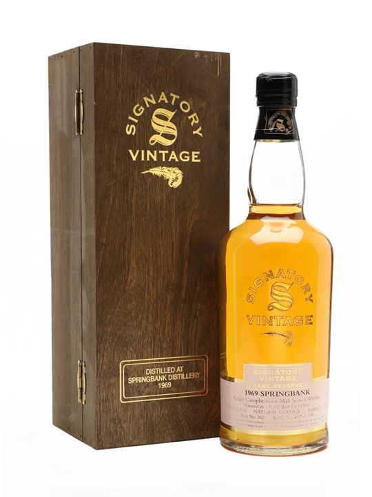 Springbank 1969 / 34 Year Old / Cask #262 / Signatory Campbeltown Whisky