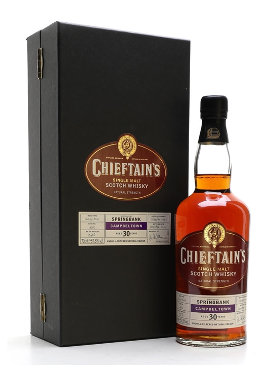 Springbank 1972 / 30 Year Old / Sherry Cask Campbeltown Whisky