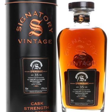 Springbank 1989 / 35 Year Old / Cask #14/03/1 / Signatory Symington's Choice Campbeltown Whisky