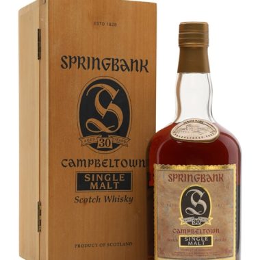 Springbank 30 Year Old / Sherry Cask / Bot.1990s Campbeltown Whisky