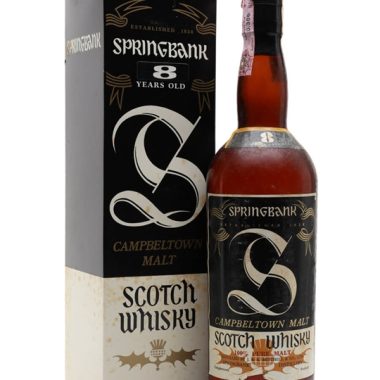Springbank 8 Year Old / Bot.1960s Campbeltown Whisky