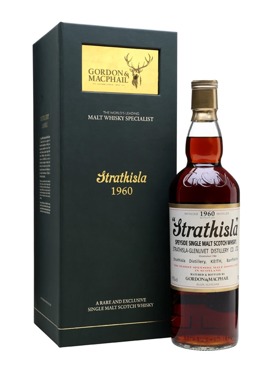 Strathisla 1960 / 53 Year Old / Sherry Cask / Gordon & Macphail Speyside Whisky