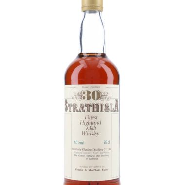 Strathisla 30 Year Old / Bot.1980s / Gordon & MacPhail Speyside Whisky
