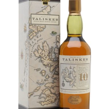 Talisker 10 Year Old / Map Label / Bot.1990s Island Whisky