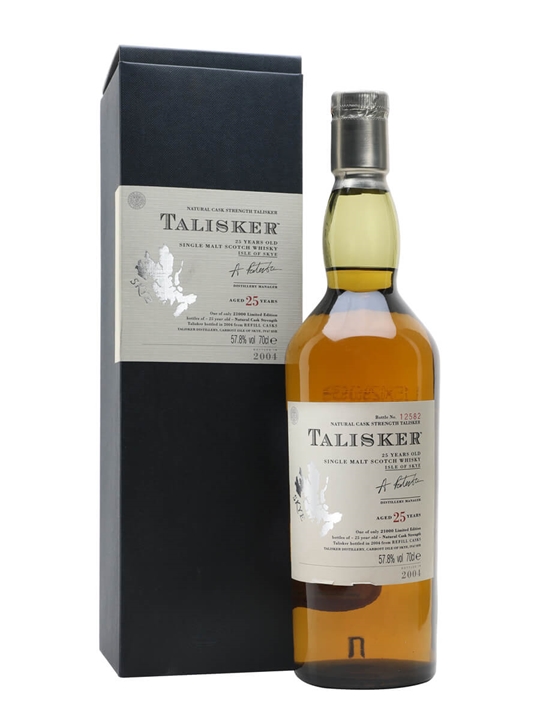 Talisker 25 Year Old / Bot.2004 Island Single Malt Scotch Whisky