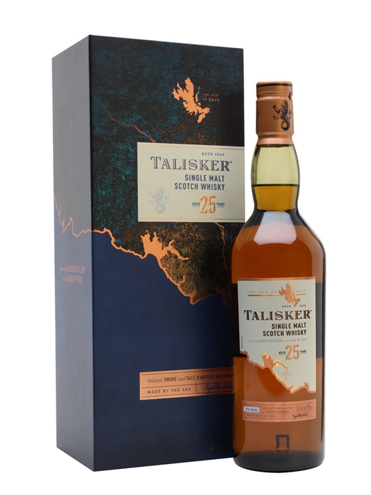 Talisker 25 Year Old Island Single Malt Scotch Whisky