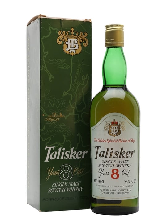Talisker 8 Year Old / Bot.1970s Island Single Malt Scotch Whisky